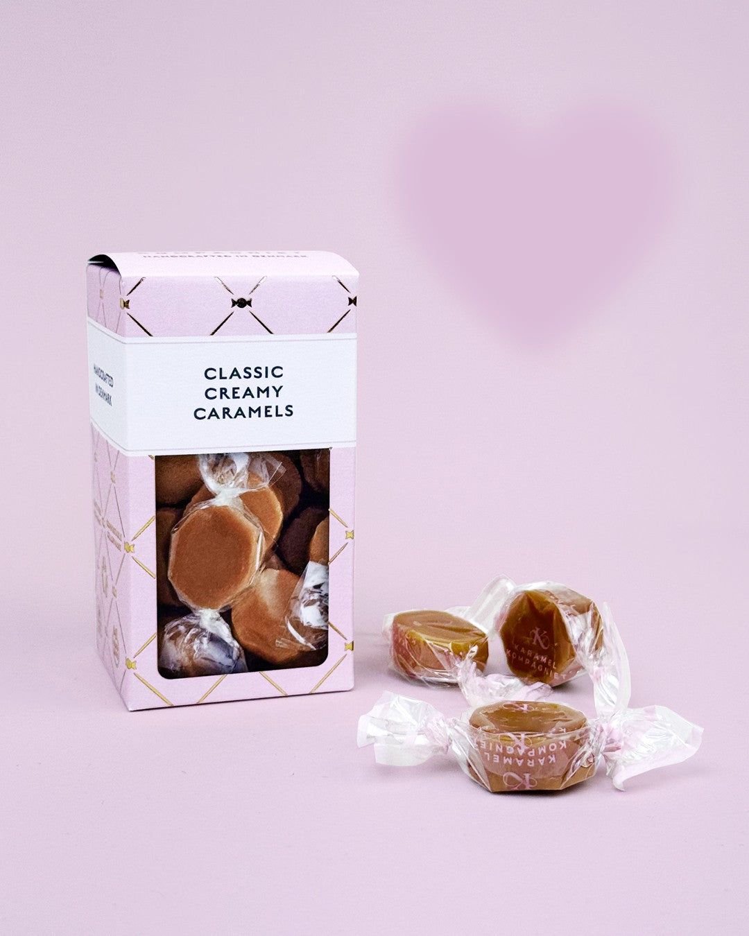 Klassiske fl�dekarameller fra Karamel kompagniet 