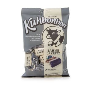 Fl�de-Lakridskarameller Kuhbonbon, 200 g 