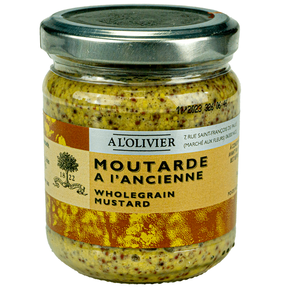 Sennep med hele sennepskorn